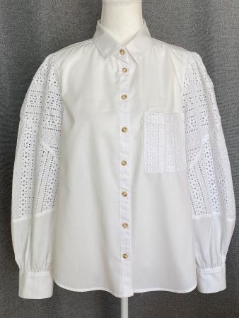 Anthropologie Bluse aus Baumwolle Grösse 42