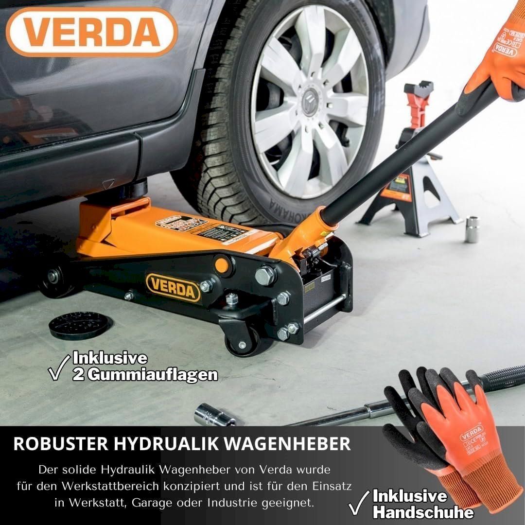 Piattaforme elevatrici & Crick: Verda Wagenheber 3t 130-490 mm – Nuovo e nell'imballaggio originale da Bottighofen venduto da zaap 2