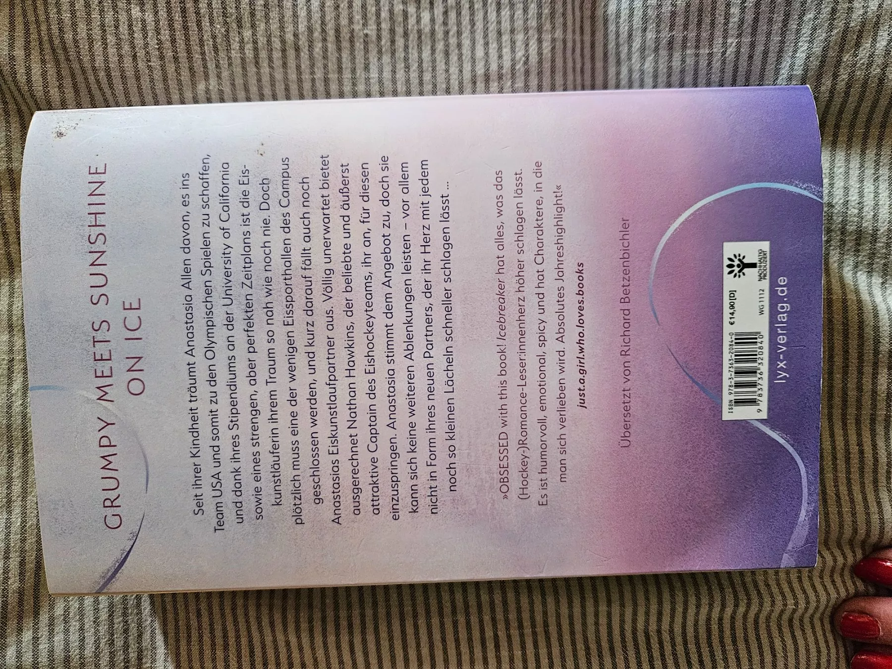 Bücher: Icebreacker - Hannah Grace – Gebraucht aus Eriswil von liv_lq5j 2