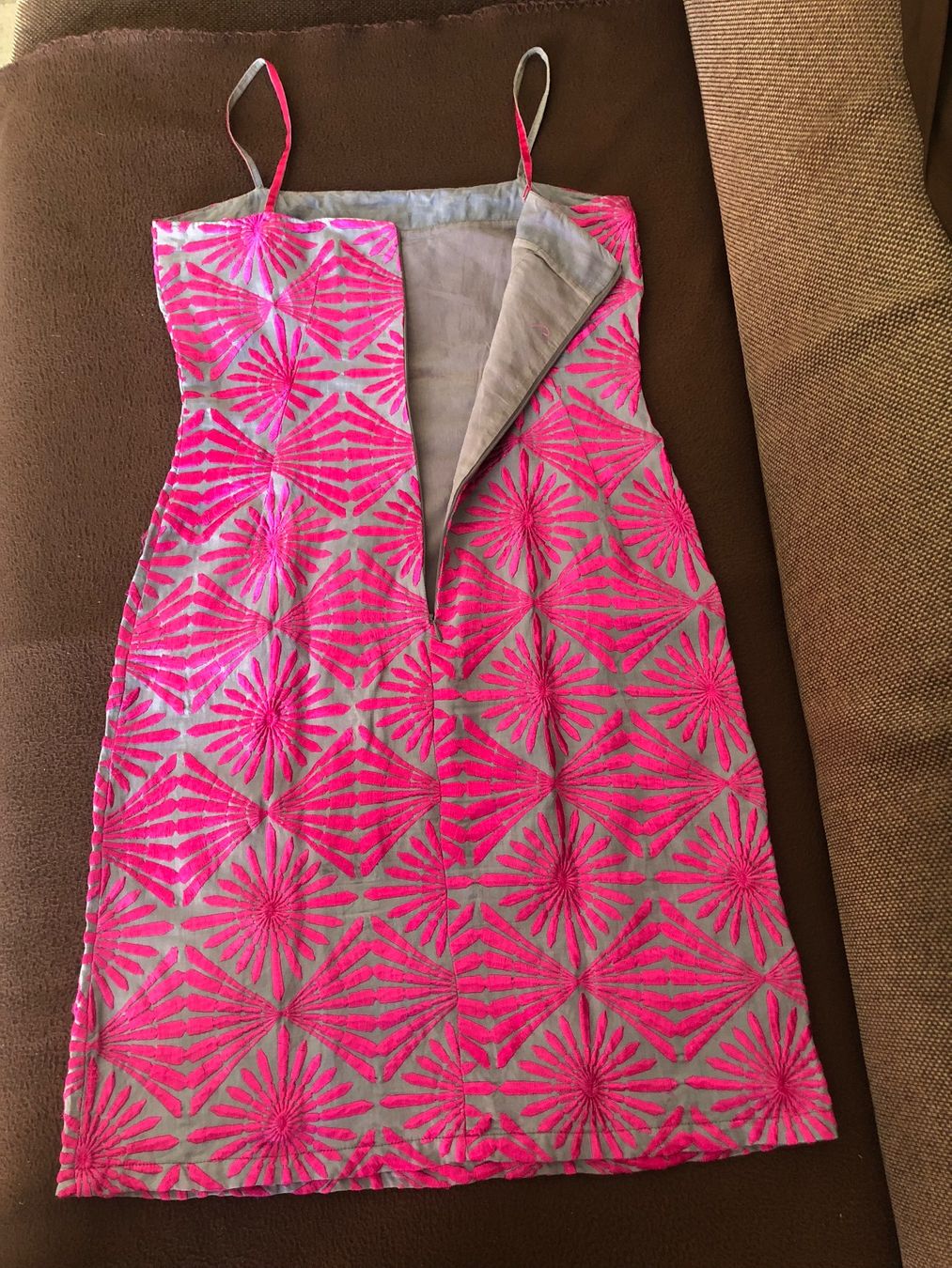 French Connection Vestiti: FRENCH CONNECTION KLEID, GR. S, PINK-GRAU, SOMMER – Usato da Zürich venduto da rolo66 5