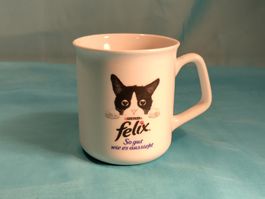 Tasse felix, Porzellan