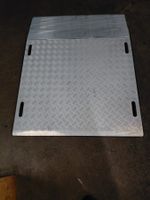 Überfahrrampe Alu, Traglast 1200 kg, Breite 1.0 m,Länge 1.3m