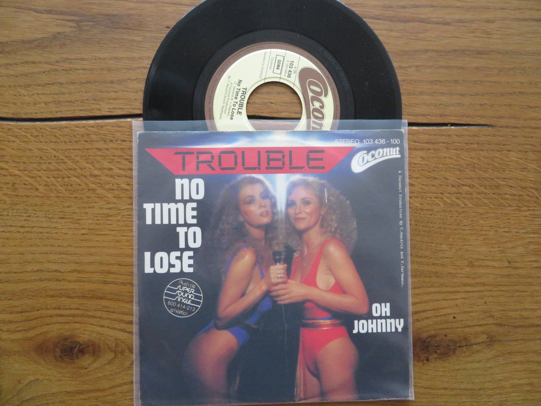 Schallplatten: Trouble - No Time To Lose / Oh Johnny - Single Schallplat... – Neu (gemäss Beschreibung) aus Zürich von max_cp5f