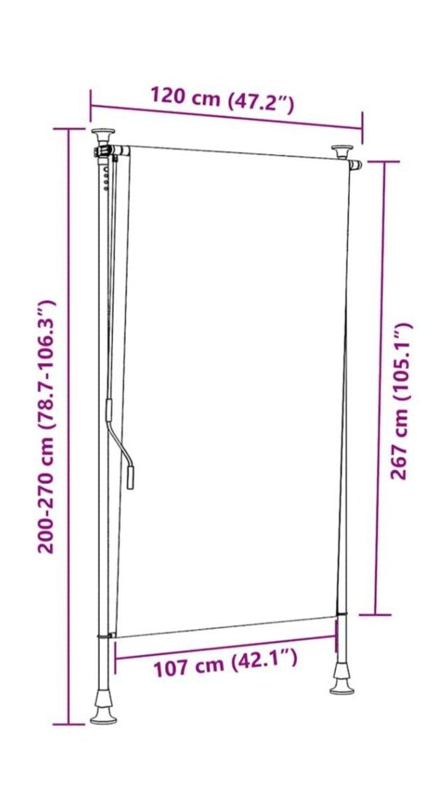 Tende da sole: 2 Klemm-Rollos, 200 und 120 breit – Nuovo (secondo la descrizione) da Emmenbrücke venduto da Housestone 3