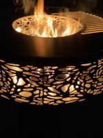 Feuerschale Feuerzylinder mit Grillring 100 cm