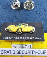 MASERATI TIPO 63 BRIDCAGE 1960 AUTO PIN GLASIERT SECURITY-CL