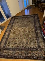 Antiker Perserteppich 264x375 Kerman-Stil handgeknüpft