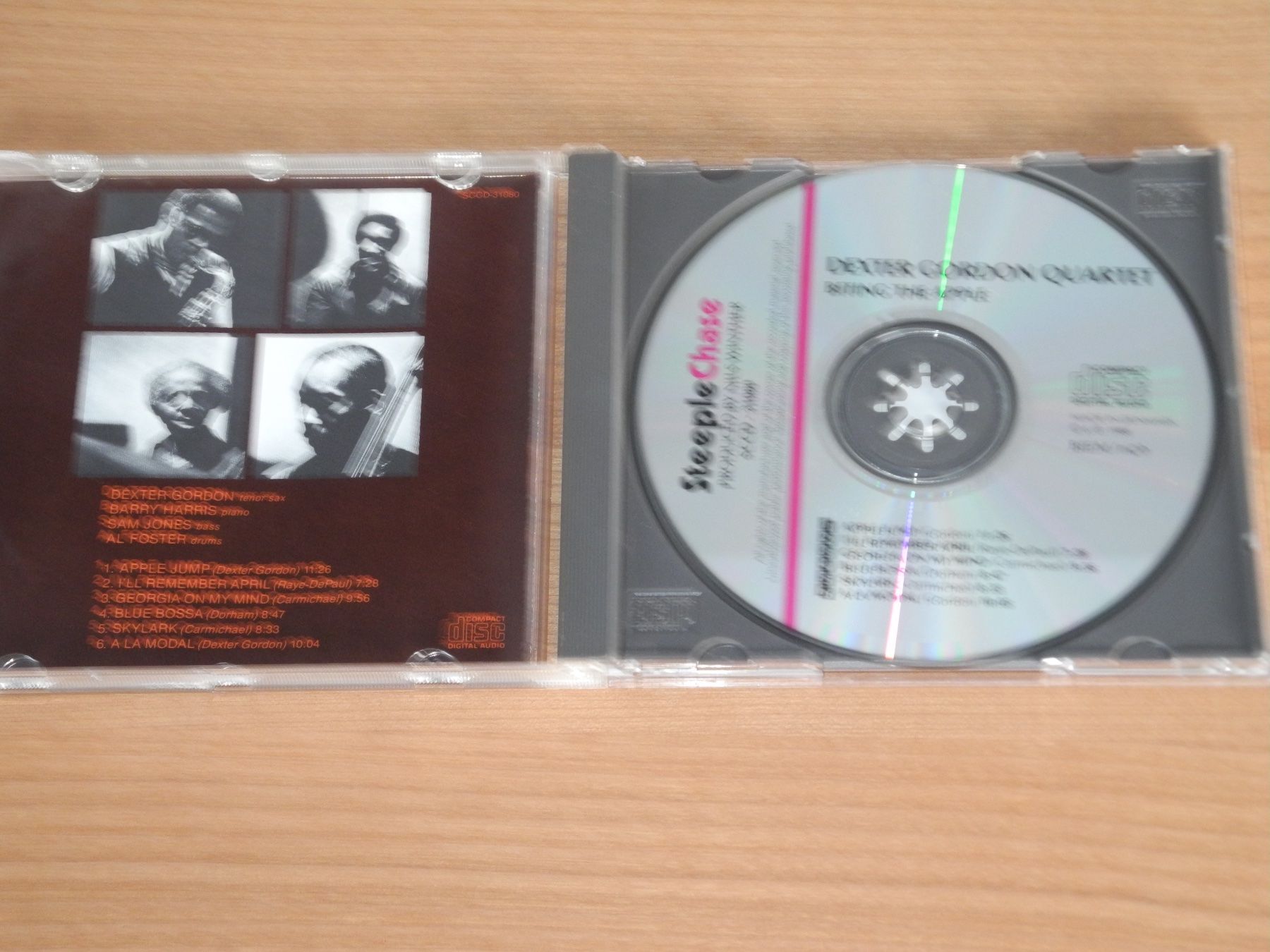 CDs: DEXTER GORDON QUARTET: BITING THE APPLE - STEEPLECHASE – Neu (gemäss Beschreibung) aus Fahrwangen von Swirl2 1