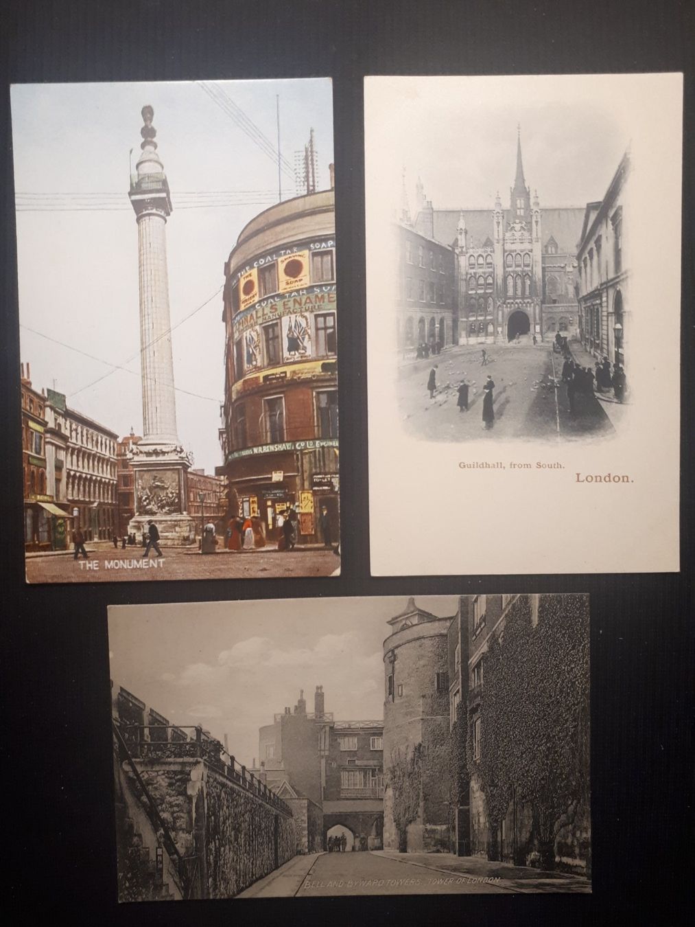 Cartoline postali: 3 AK LONDON – Usato da Ponto Valentino venduto da giorgia06