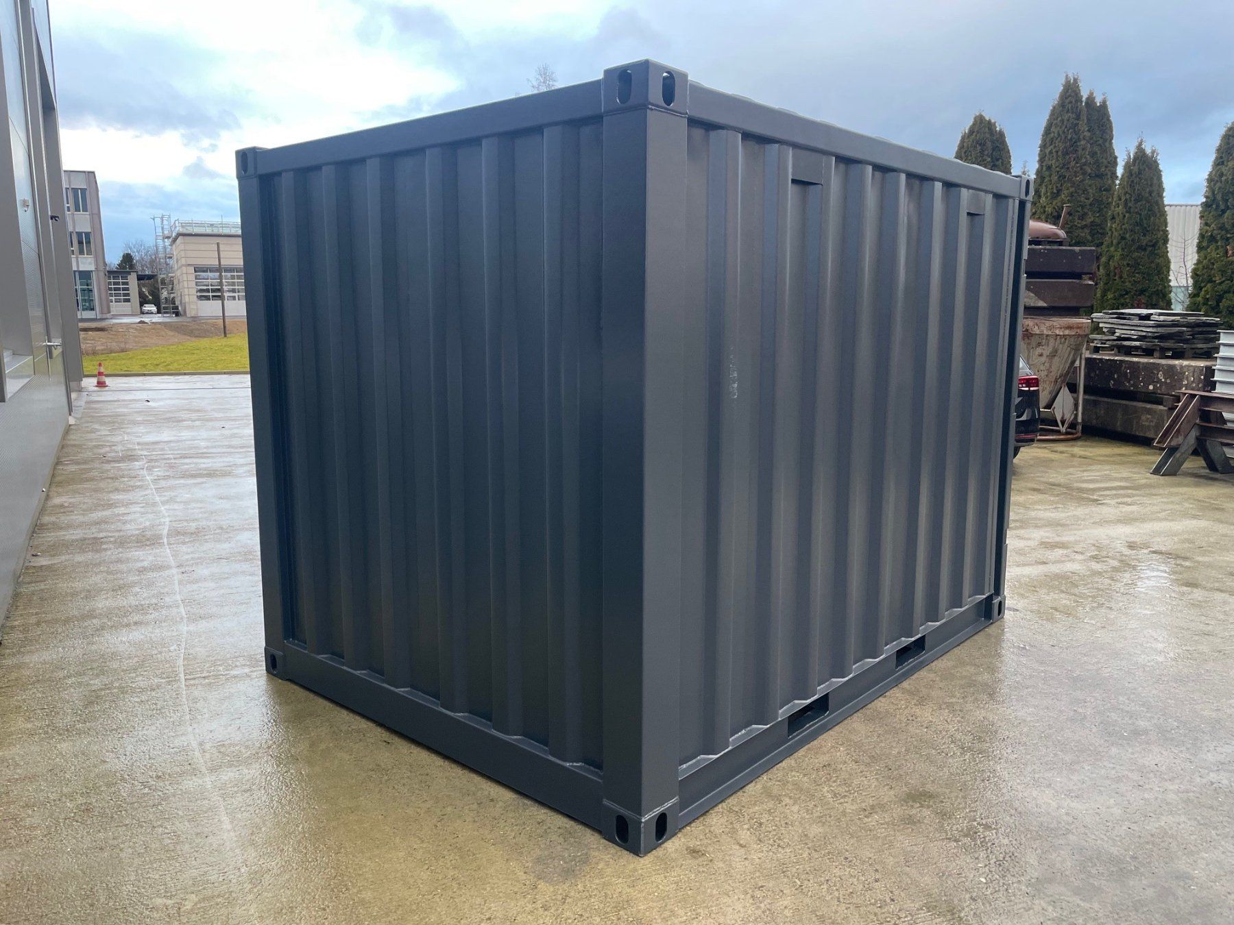 Contenitori edile: 9' Lagercontainer, Seecontainer, Velounterstand, Container! – Nuovo (secondo la descrizione) da Kradolf venduto da BKSAG 2