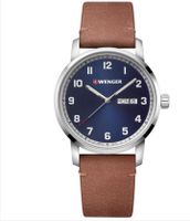 Wenger Attitude Day Date Men Watch NEU mit Garantie!