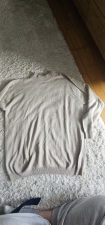 Seiden Kaschmir Pullover Gr. M beige Last Scene 