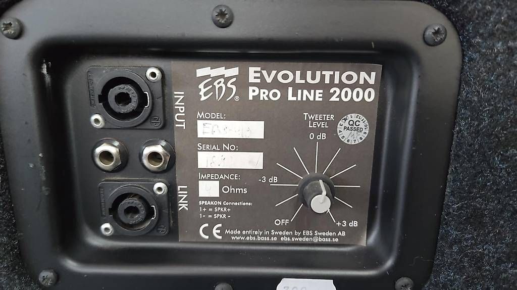 Ebs Verstärker: EBS HD/Evo ProLine Bass Stack – Gebraucht aus Schlieren von Basscenter 4