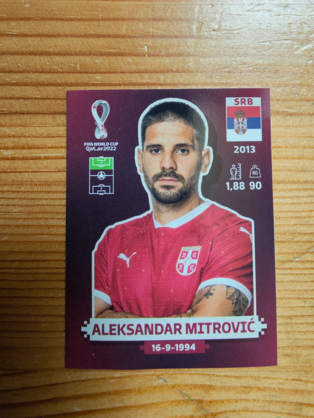 Panini Carte collezionabili: Panini WM 2022-SRB 18 – Nuovo e nell'imballaggio originale da Hittnau venduto da stamps_and_coins