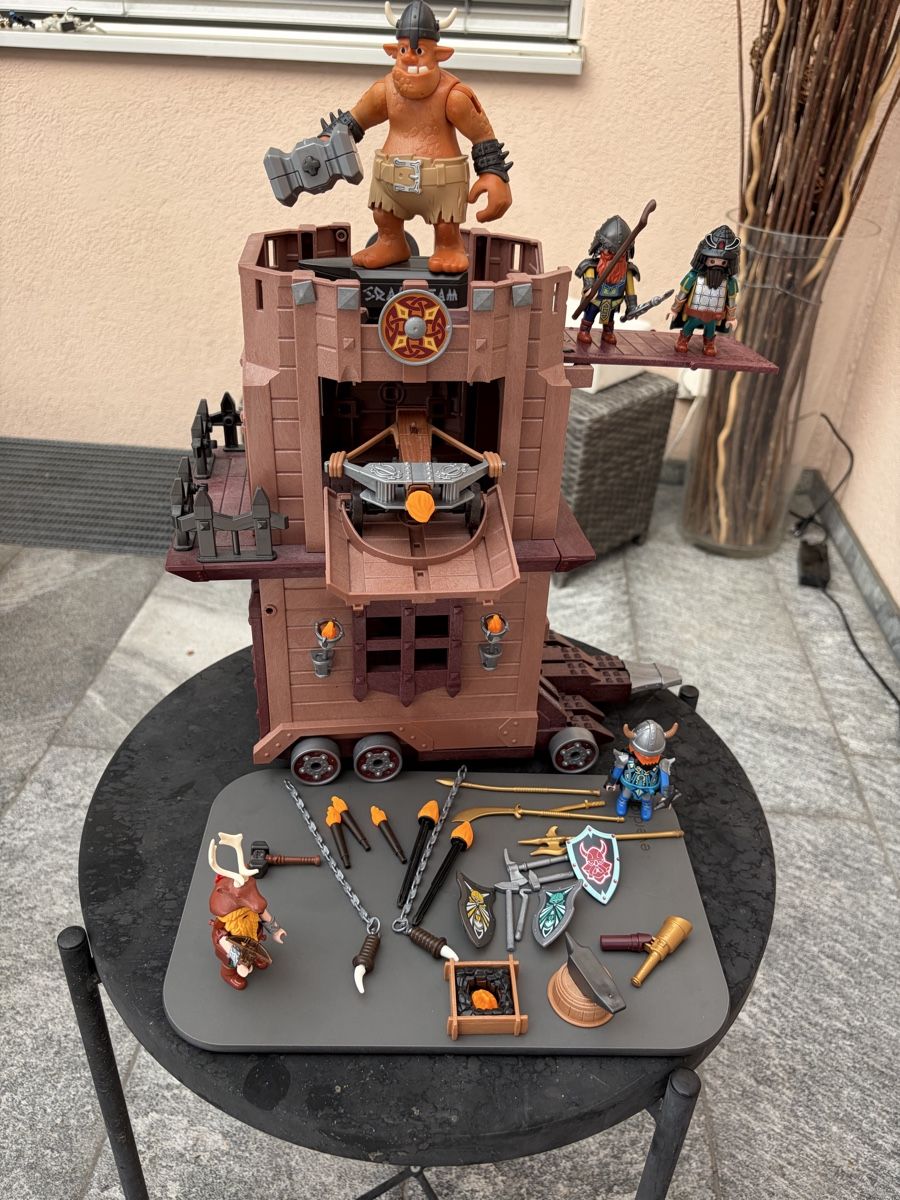 Playmobil Giocattoli: Playmobil Mobile Zwergenfestung – Usato da Zufikon venduto da Mosaik75