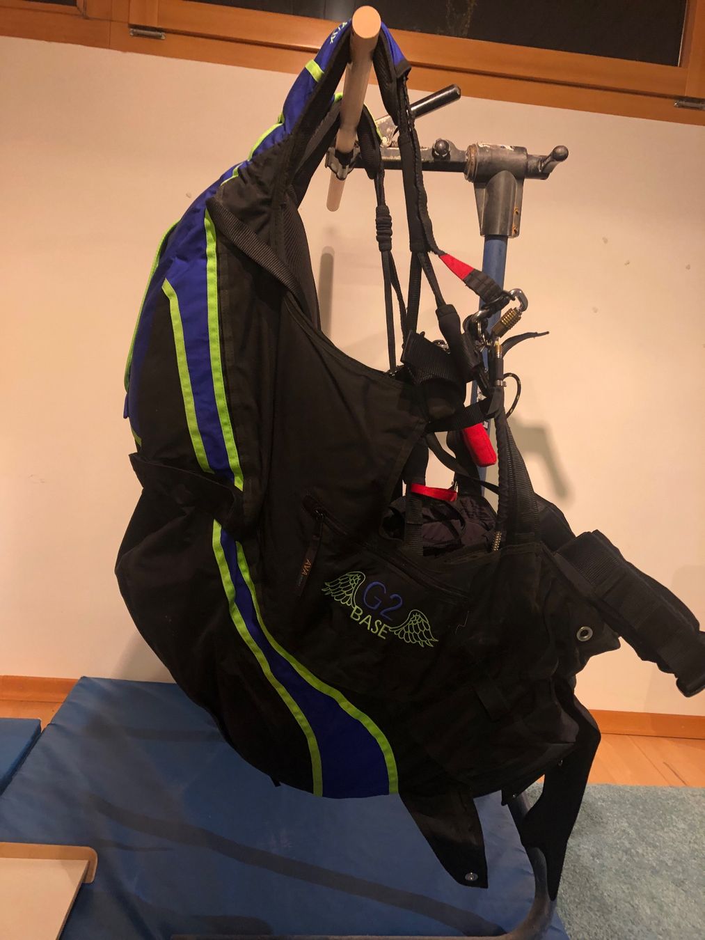 Sport dell'aria & Aquiloni: AVA Sport Acrobase G2 - Gurtzeug – Usato da Thun venduto da Flake1010 1