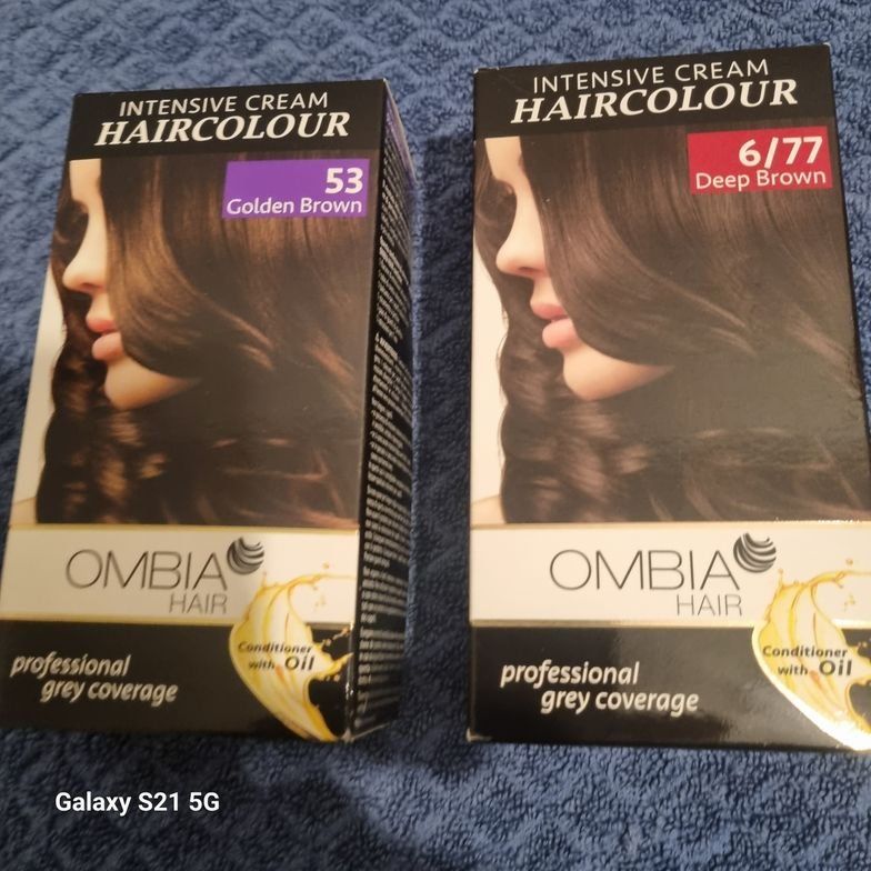 Färbemittel: HAIRCOLOUR verschiedene  DUNKLE  FARBEN – Neu und originalverpackt aus Zürich von Big 2