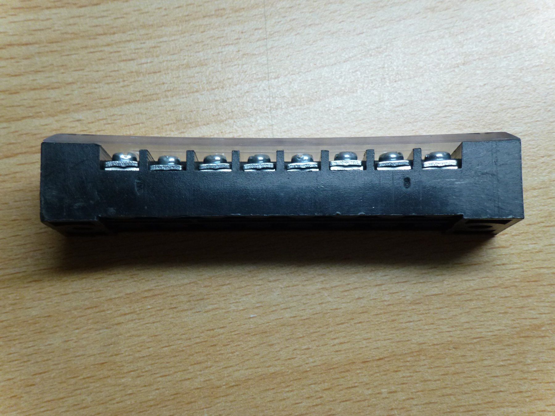 Componenti elettronici: 3 St. Schraub-Klemmleiste 8fach – Nuovo (secondo la descrizione) da Hombrechtikon venduto da Se9 2
