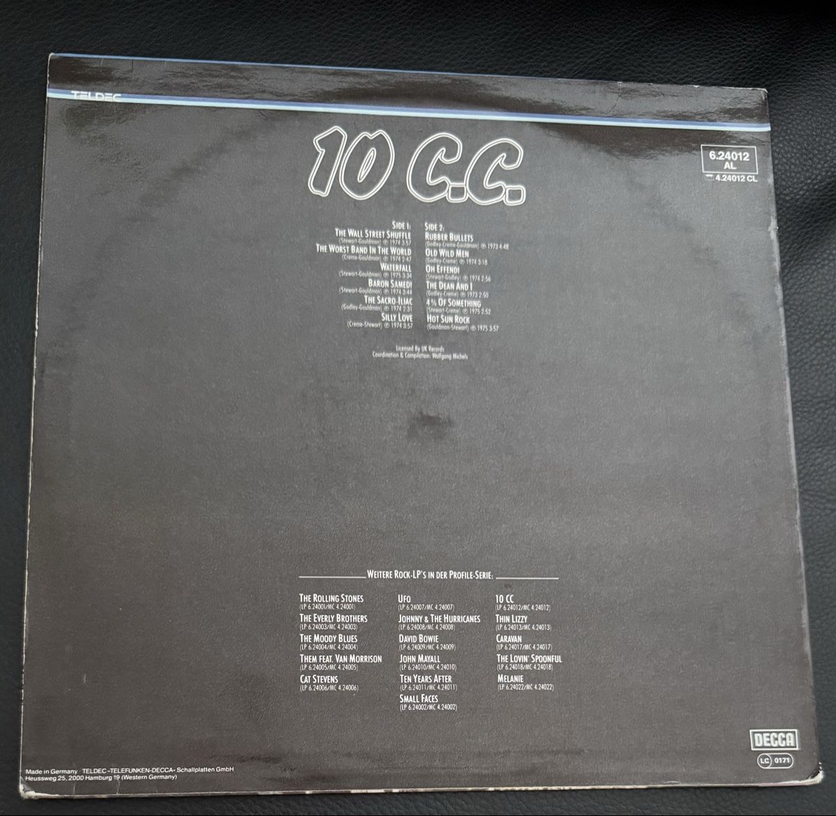 Schallplatten: 10 CC LP Schallplatte Decca Vinyl – Gebraucht aus Goldach von Donpancho 1