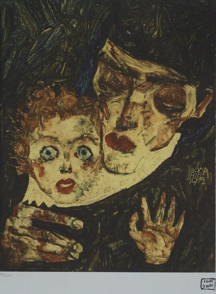 Foto & Immagini: EGON SCHIELE     HANDNUMMERIERT DRUCKSIGNIERT – Usato da Gersau venduto da kunst-online 1
