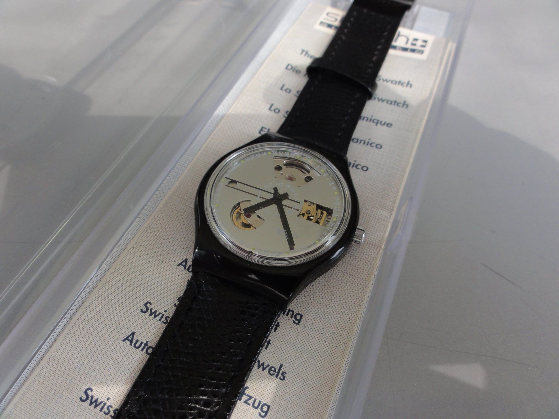 Swatch Uhren: SWATCH Automatic mechanisch – Neu und originalverpackt aus Kriens von Scheiksbir