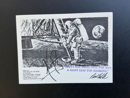 Weltraum OU Neil Armstrong First Man on the Moon Litho