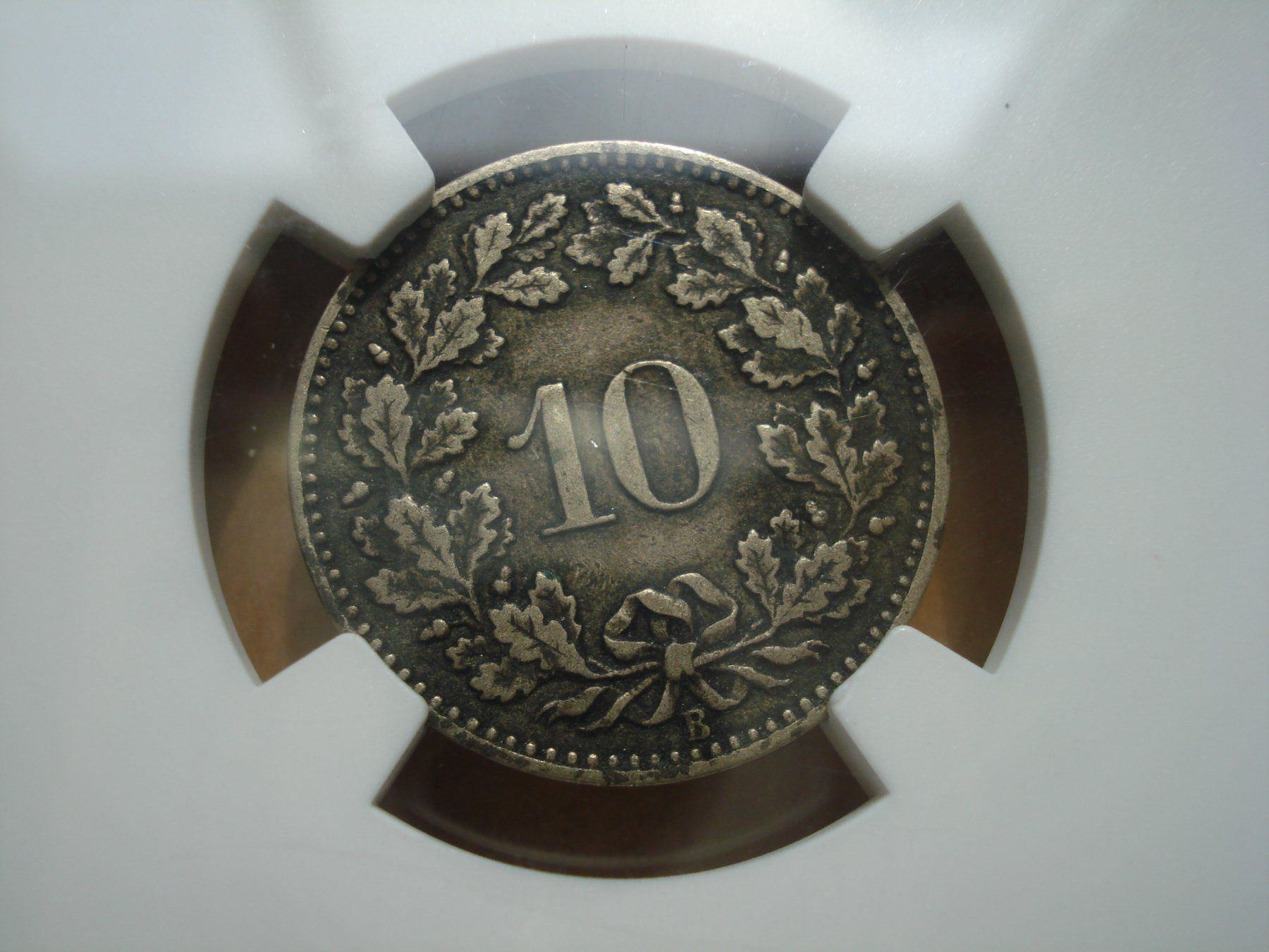 Tutti le monete: (N°5) 10 Rappen 1875 – Usato da Erlach venduto da Net-Coins 2