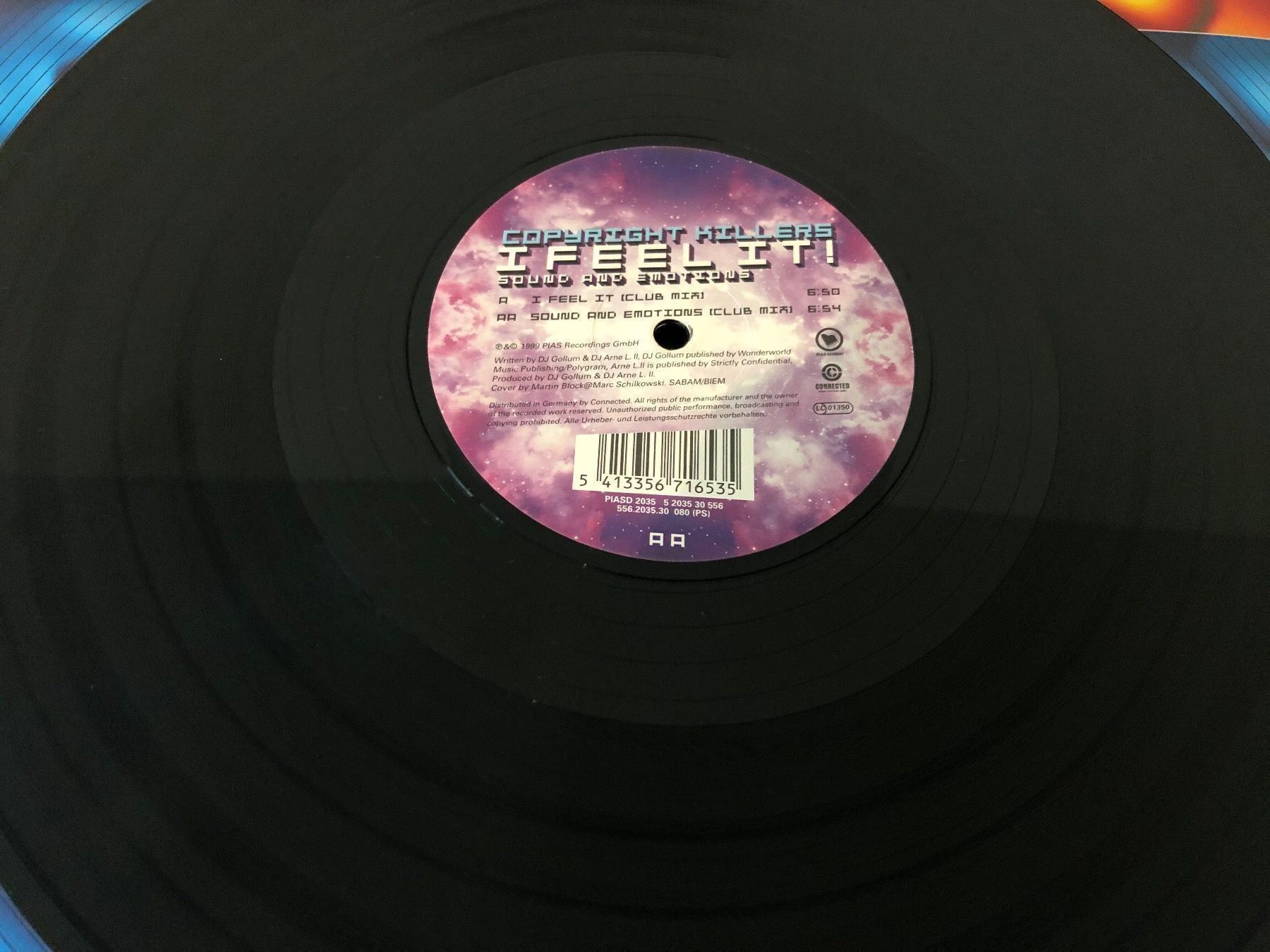 Schallplatten: Copyright Killers-Feel It ! 12“ – Gebraucht aus Schübelbach von Klabauterli 2