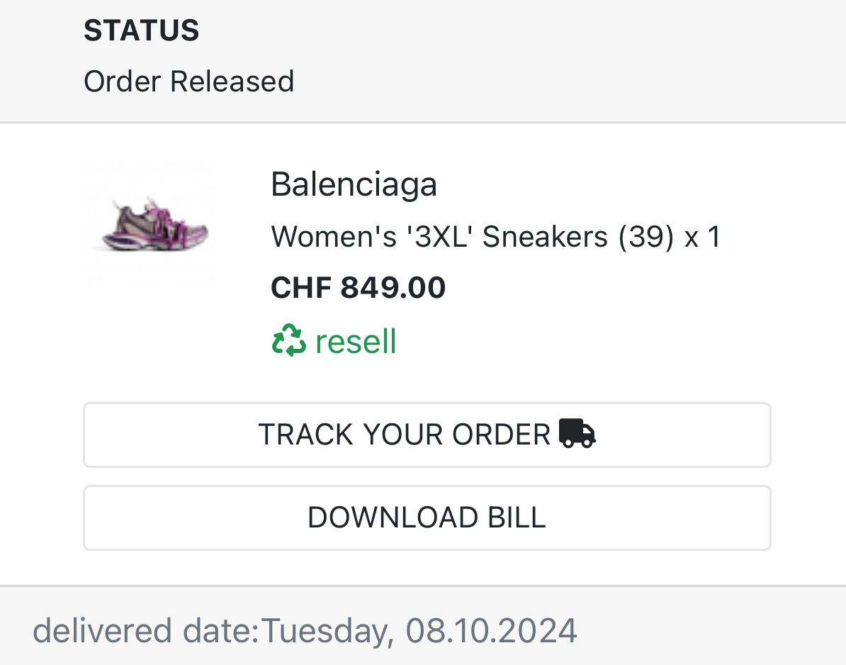 Balenciaga Scarpe da uomo: Balenciaga 3xl trainers 39 – Usato da Lutry venduto da sky3399 9