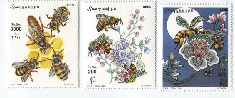Alle Briefmarken: Briefmarken "Bienen". Somalia – Neu und originalverpackt aus Basel von Butsch5