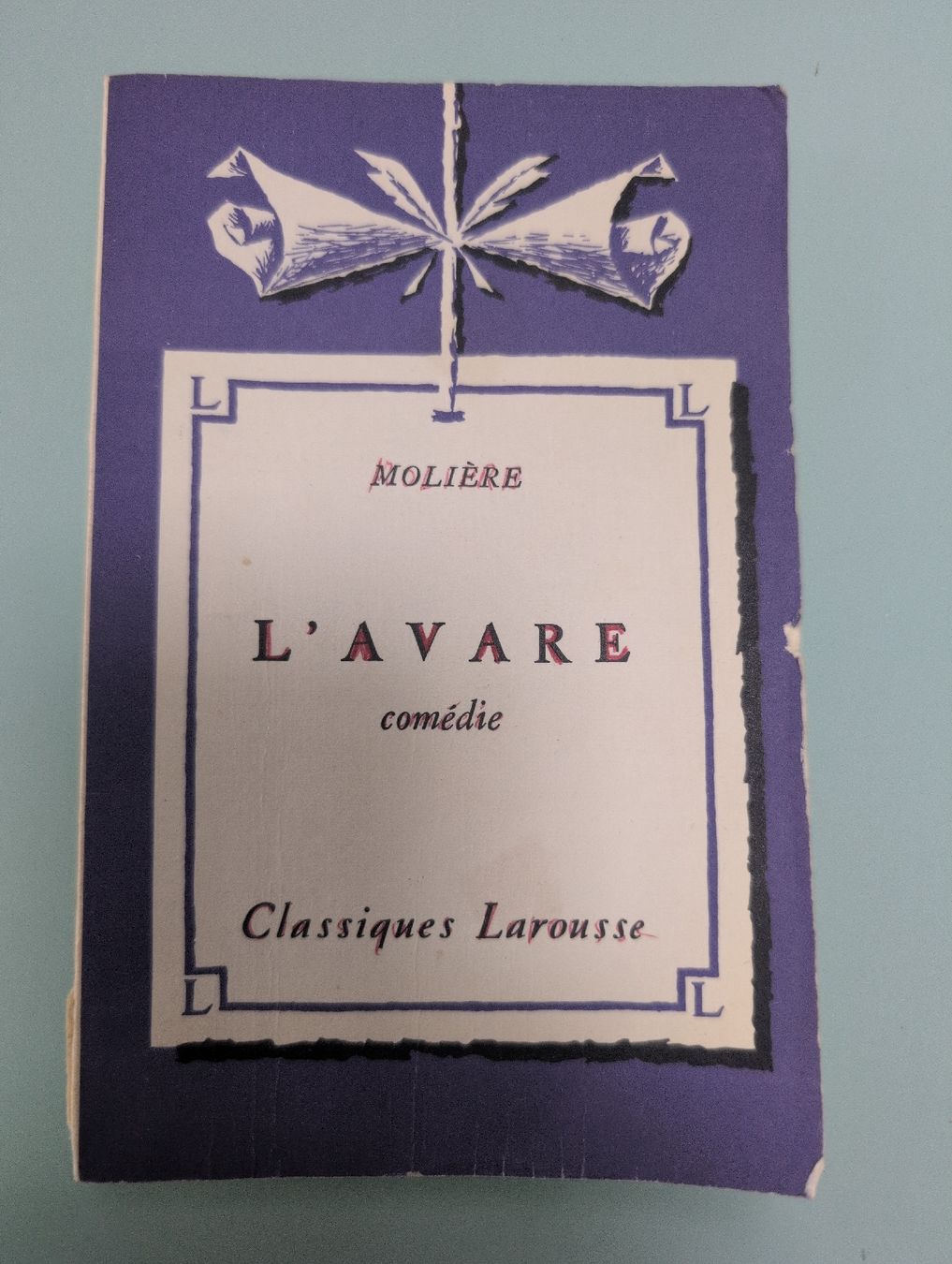 Libri: L'Avare - Molière, Classiques Larousse, édition originale – Usato da Lignières venduto da Sulyvan