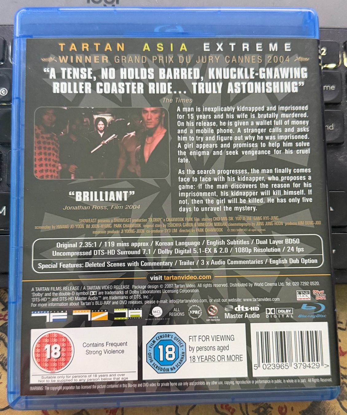 Tutti i DVDs: Blu-ray Old Boy (2003) – Usato da Semsales venduto da __Florian__ 2