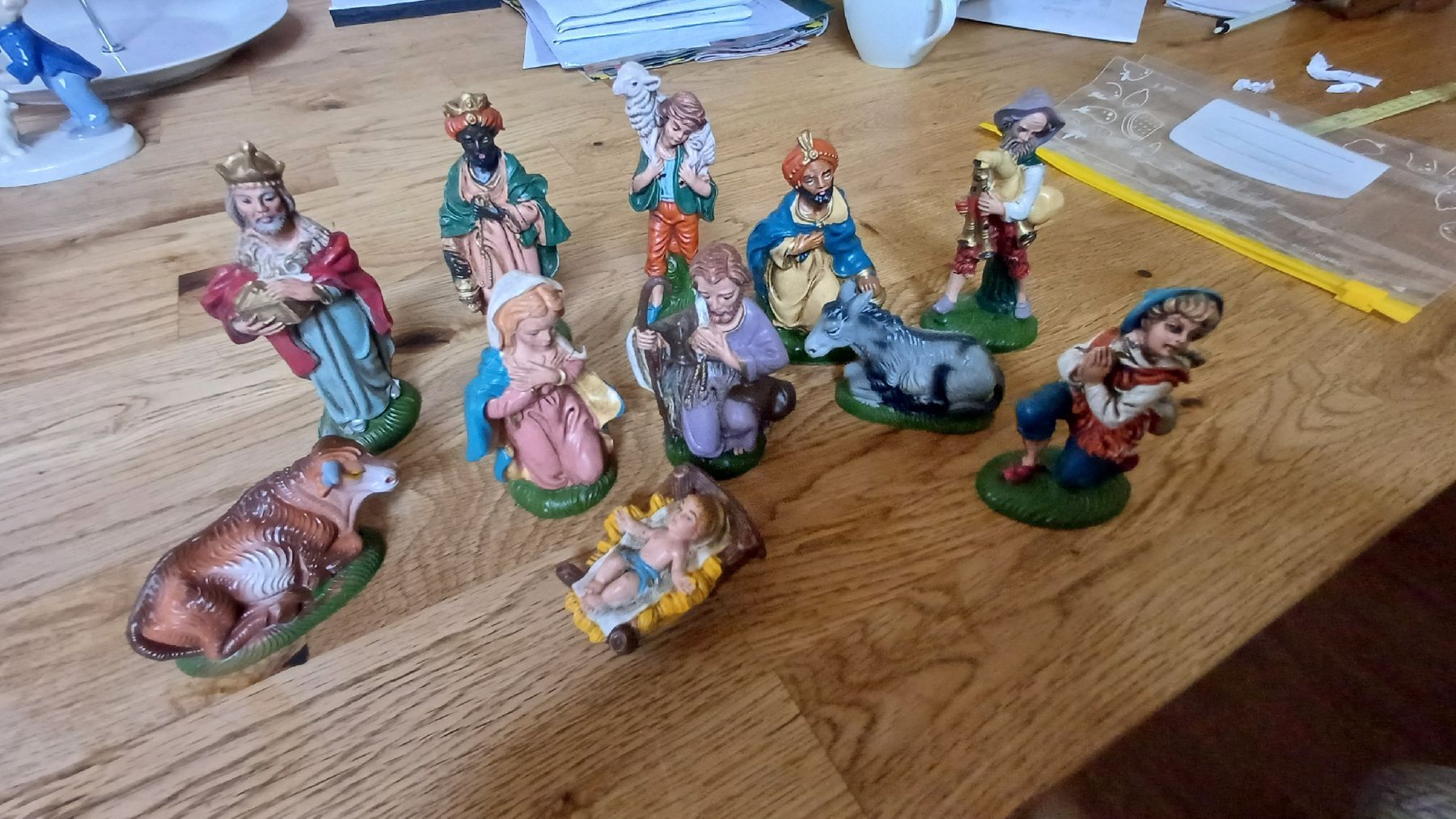 Figuren: Schöne alte  Krippenfiguren  Itali – Gebraucht aus Flawil von Naphtali 4