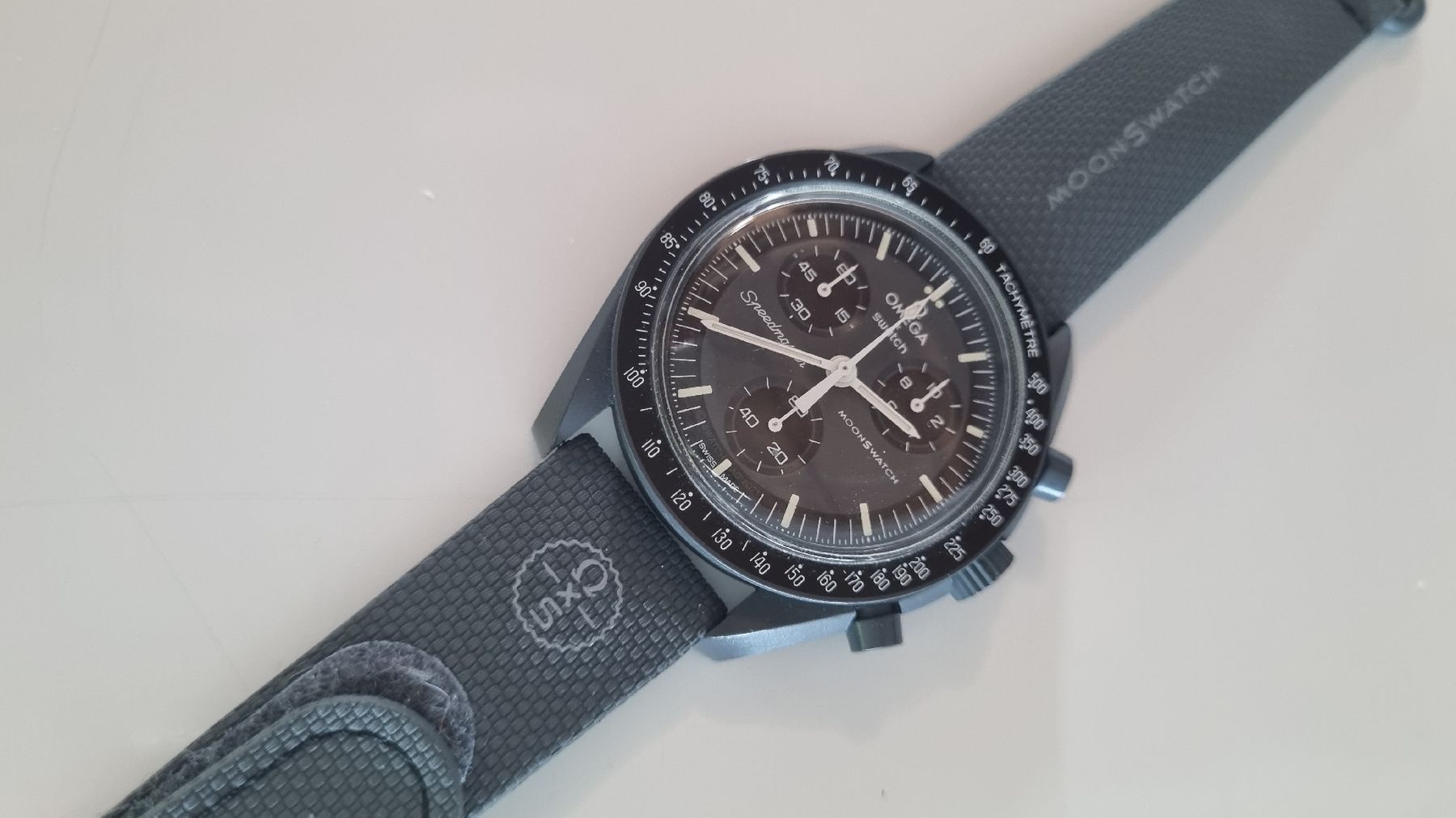 Swatch Orologi: Swatch x Omega Moonswatch Mercury  – Usato da Biasca venduto da Siosmart 1