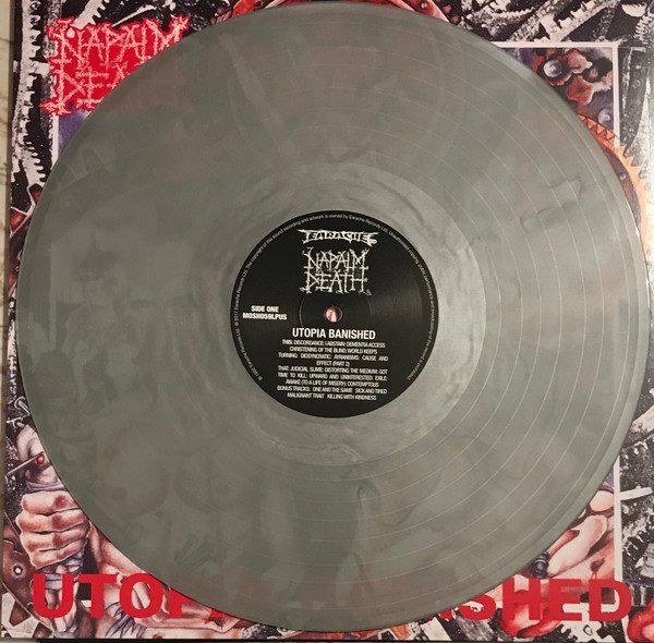 Dischi in vinile: NAPALM DEATH Utopia banished LP SILVER 2018 – Nuovo e nell'imballaggio originale da Solothurn venduto da the_real_faetze 1