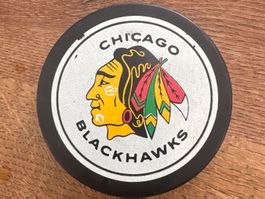 Puck NHL Chicago Blackhawks Vintage