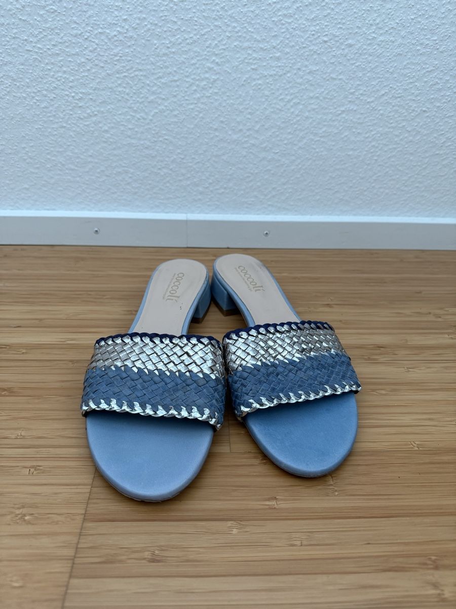 Scarpe da donna: Sandalen mit Absatz Grösse 40 – Nuovo (secondo la descrizione) da Basel venduto da Madame_C 2