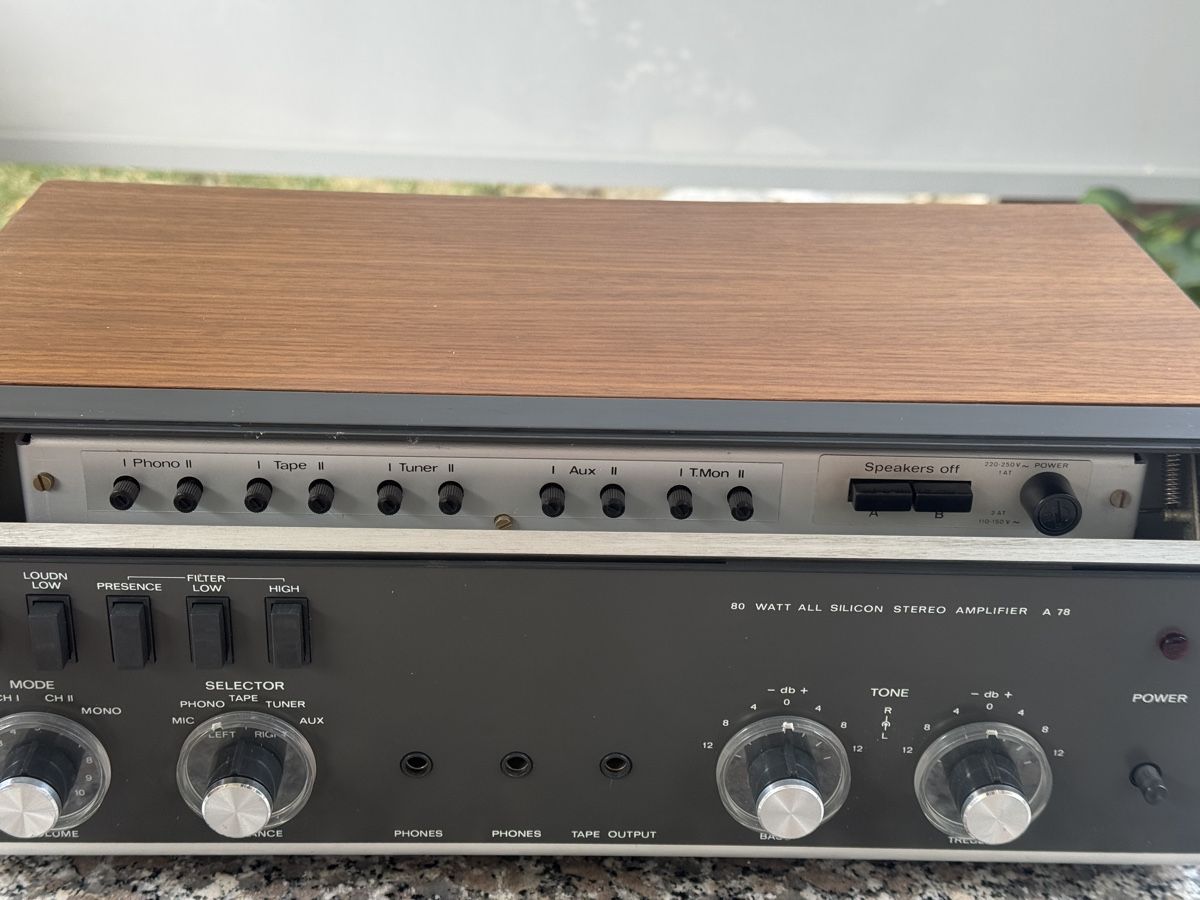 Revox Amplificatori: Amplificateur Revox A 78 défectueux – Difettoso da Cudrefin venduto da HIFIFAN