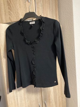 Schwarze Street One Strickjacke, Grösse 36