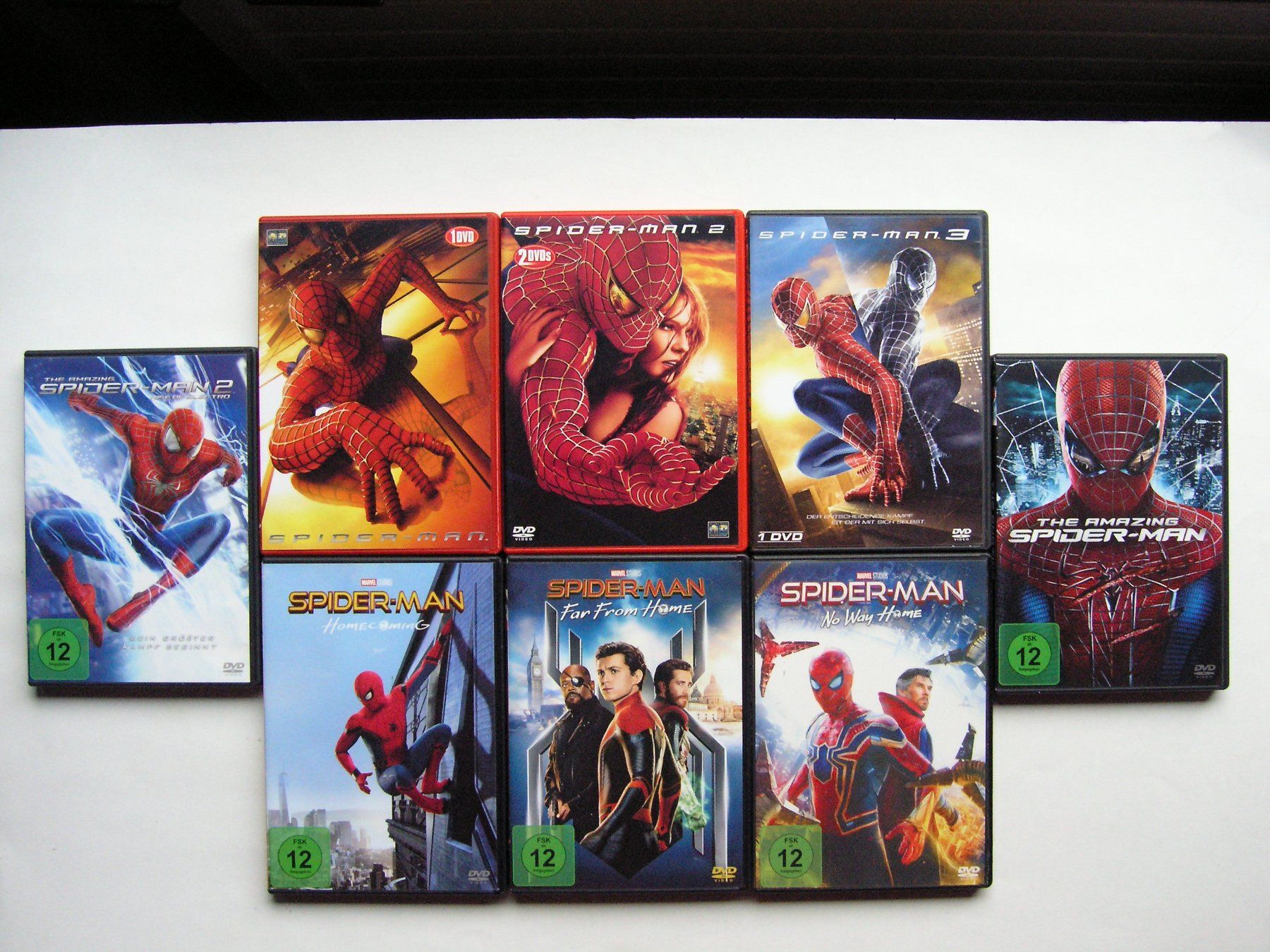 Tous les DVDs: SPIDER-MAN complete DVD COLLECTION – D'occasion à Zuzwil SG par vette13