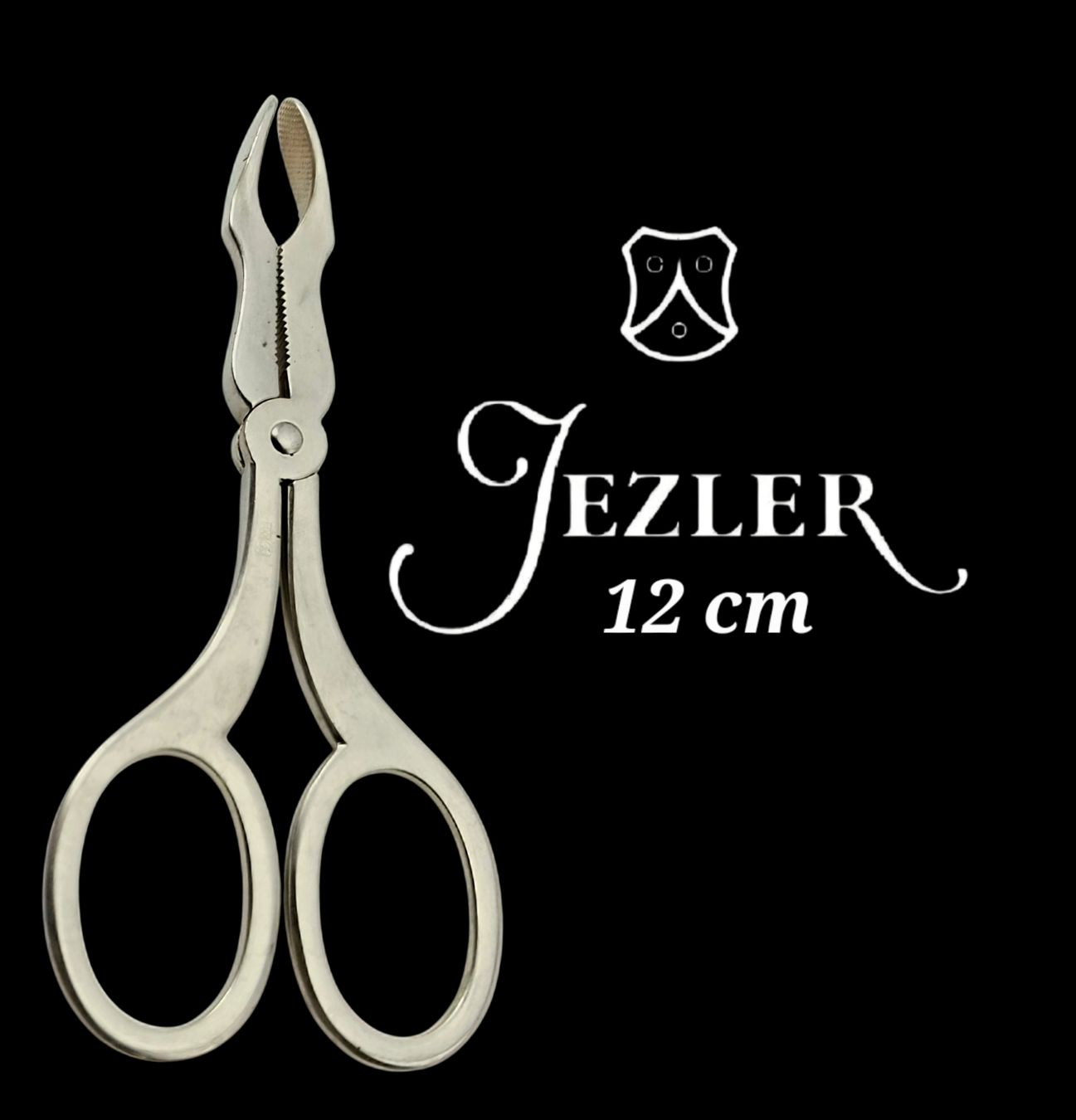 Jezler Cucchiai: Silver Sugar Nips silver / ciseaux à sucre Jezler 800Silb – Usato da Clarens venduto da Rimany