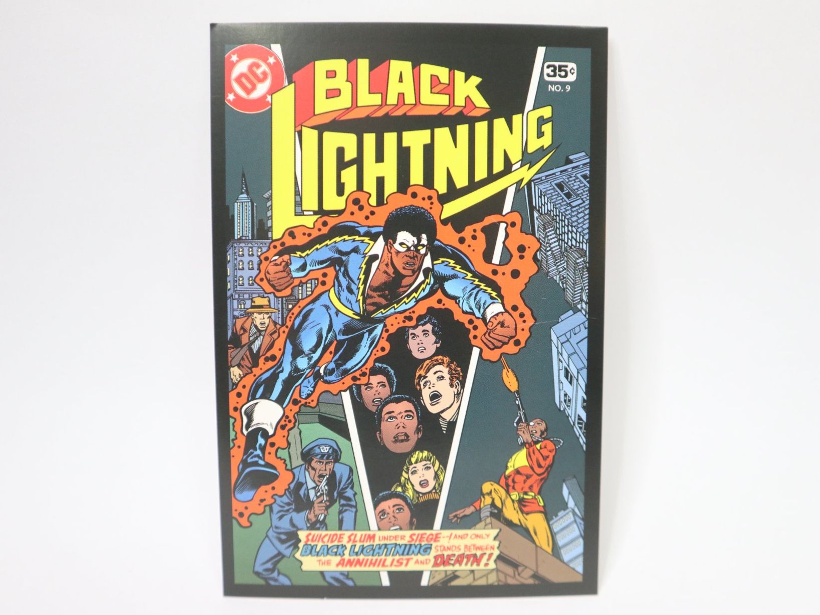 Ansichtskarten: AK DC Comics, Black Lightning, Postkarte 2010 – Neu (gemäss Beschreibung) aus Eschenbach SG von Astalavista