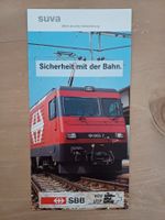 SBB Prospekt Sicherheit mit der Bahn, 1990er-Jahre