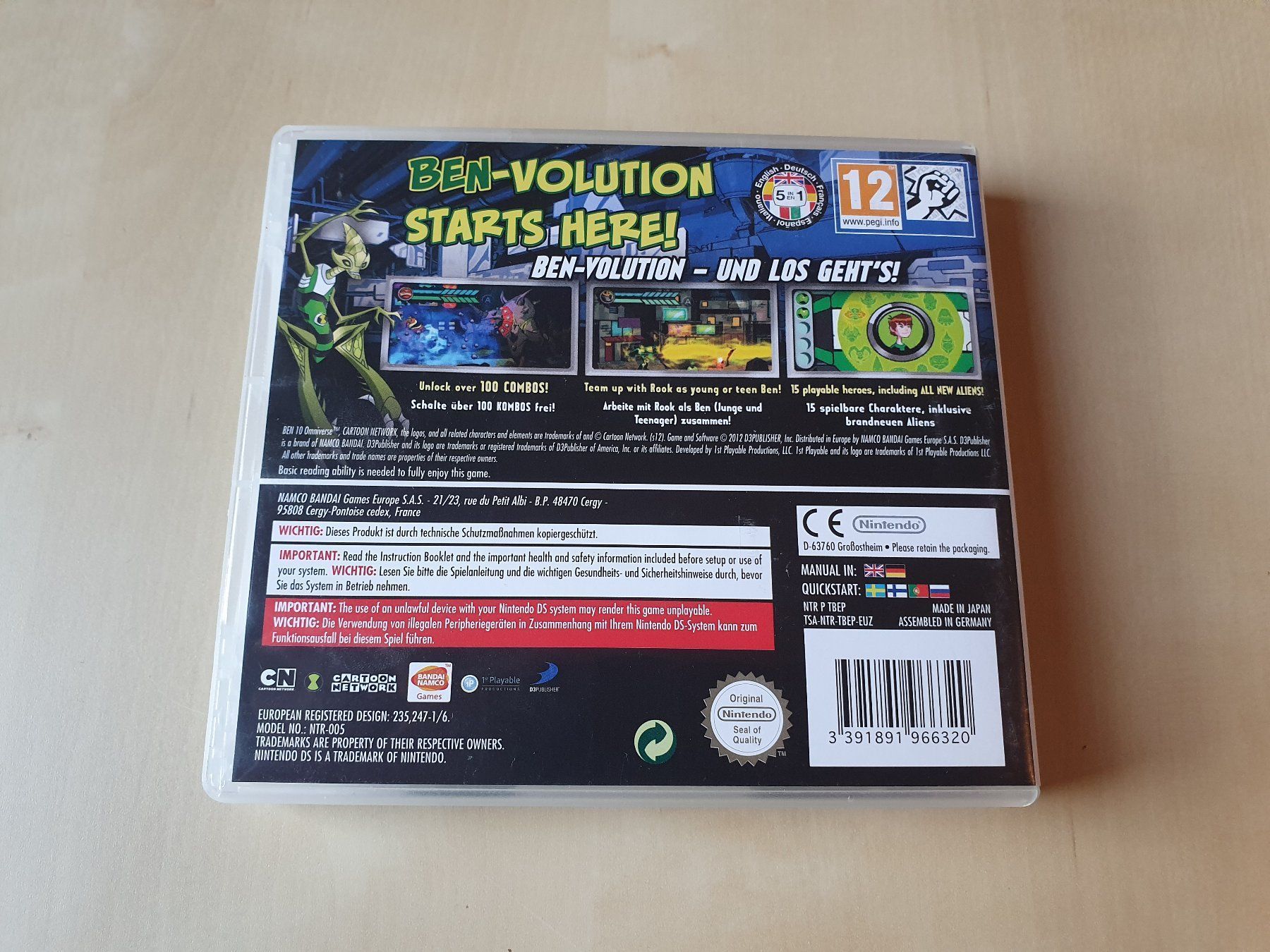 Nintendo Giochi: Ben 10 Omniverse – Usato da Stansstad venduto da collectorsshop 1
