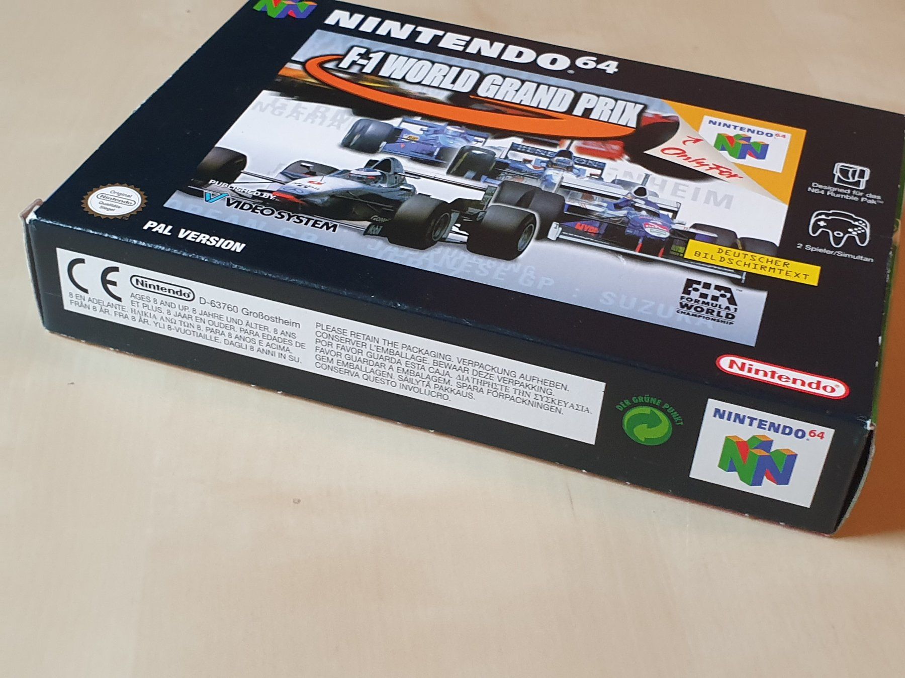 Nintendo Spiele: F-1 World Grand Prix – Gebraucht aus Stansstad von collectorsshop 3