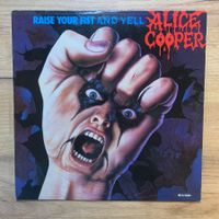 ALICE COOPER - RAISE YOUR FIST AND YELL...OG CAN 1987..VG/EX