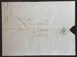 HISTORISCHES HANDSCHRIFTLICHES DOKUMENT VON 1842