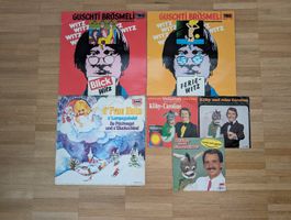 Konvolut 6x Schweizer Mundart LPs – Kliby & Caroline, ...