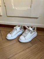 ALEXANDER MCQUEEN - Leder Sneaker weiss 34.5
