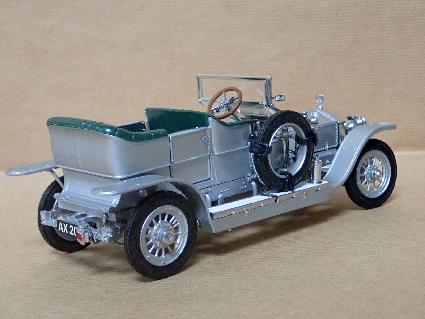 Franklin Mint Modellautos: Rolls Royce Silver Ghost 1907 - Franklin Mint - 1/24 – Neu und originalverpackt aus Winterthur von  1